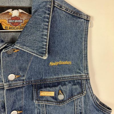 Harley Davidson denim jacket 4