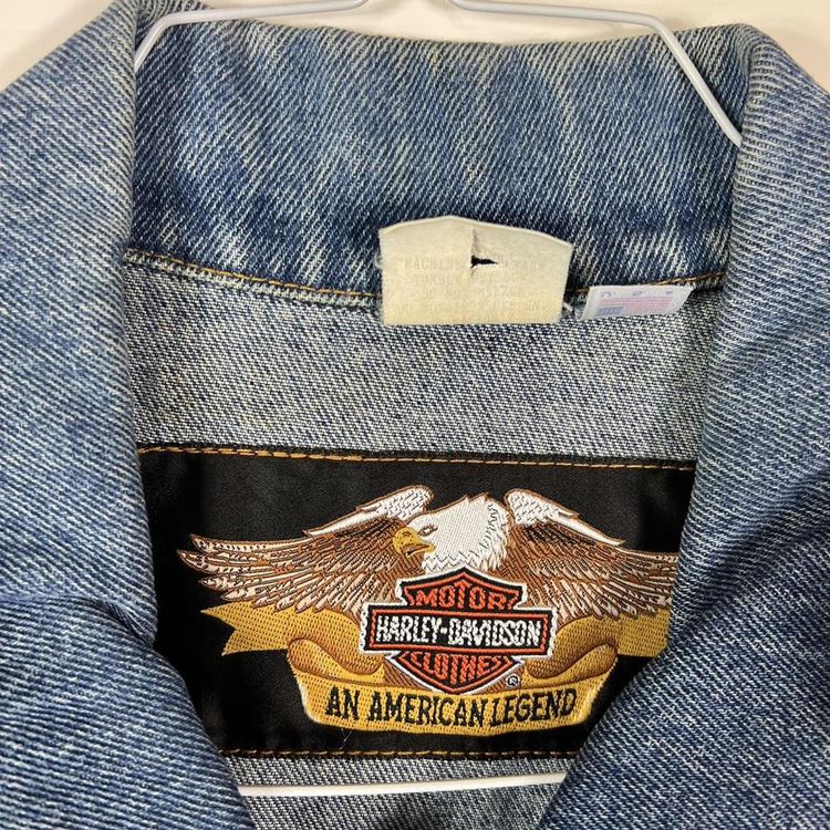 Harley Davidson denim jacket 5