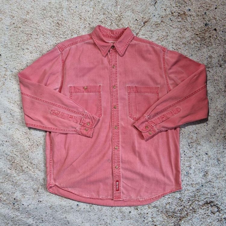 Marlboro SHIRT WORKWEAR STYLE - Red - Size S 1