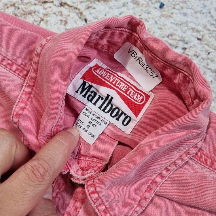 Marlboro SHIRT WORKWEAR STYLE - Red - Size S 2