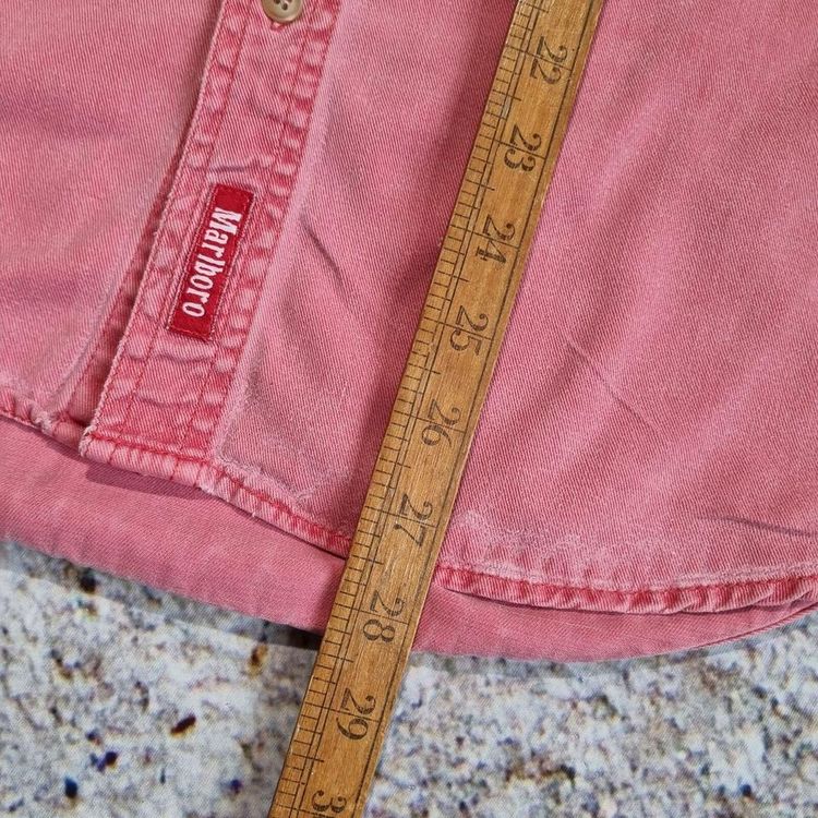 Marlboro SHIRT WORKWEAR STYLE - Red - Size S 7
