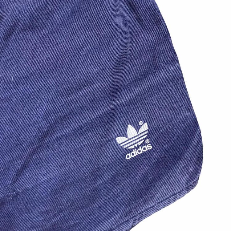 Adidas Blue High Cut Shorts 38W image 4
