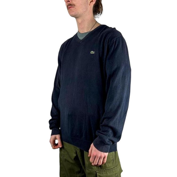 Lacoste Blue Long Sleeved Pullover Jumper Size Mens L image 1
