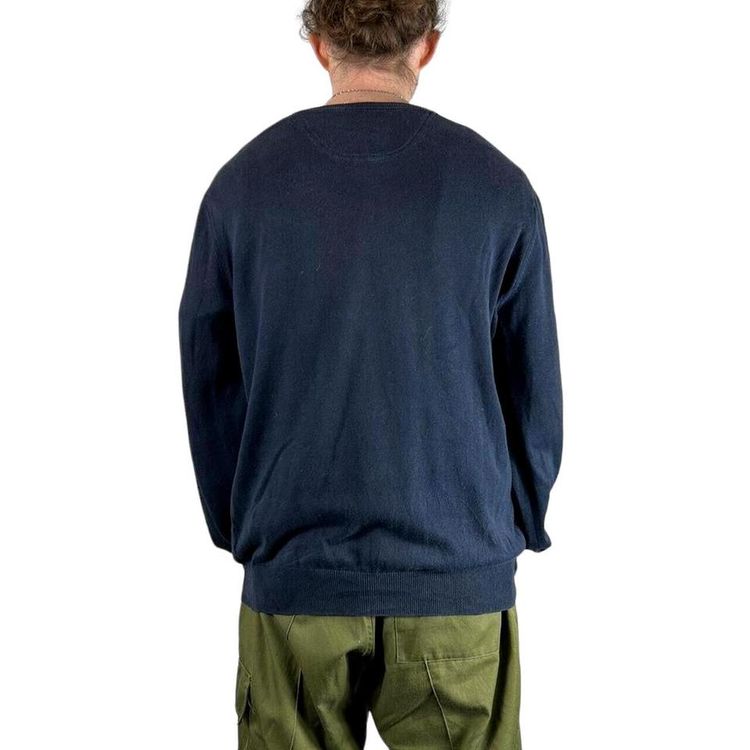 Lacoste Blue Long Sleeved Pullover Jumper Size Mens L obraz 3