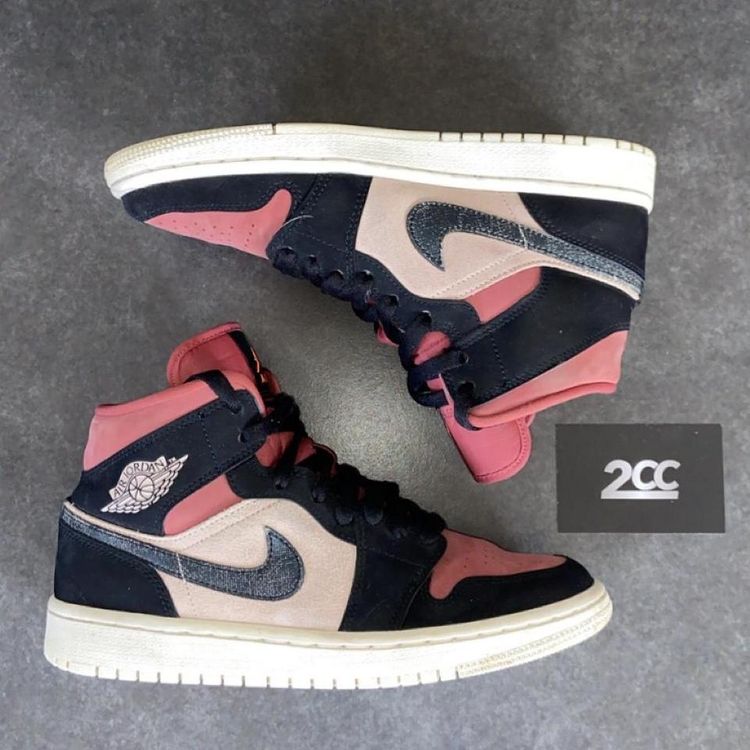 - Jordan 1 Mid Canyon Rust (W)