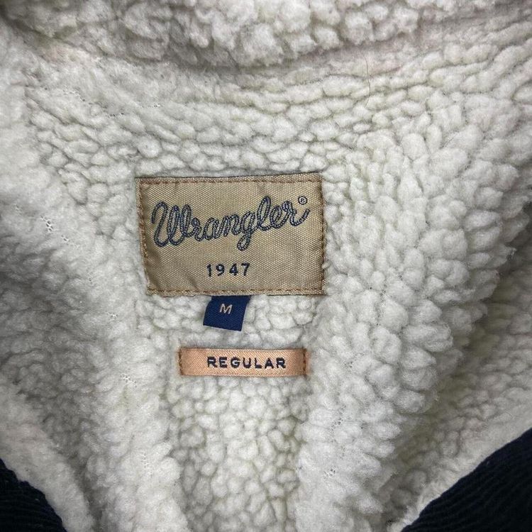 Wrangler Black Long Sleeved Button Down Jacket Size Mens M 3