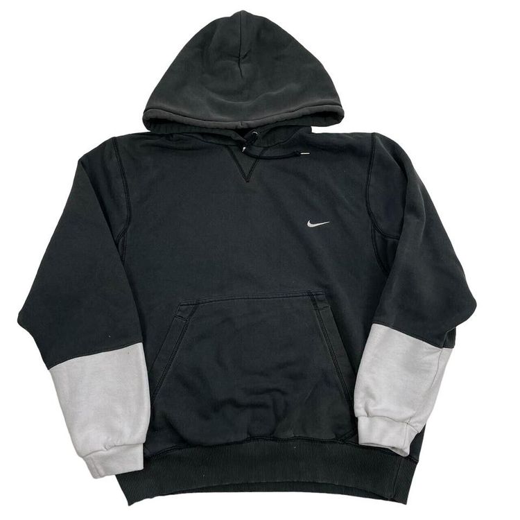 Nike Dark Grey Long Sleeved Hoodie Size Womens M