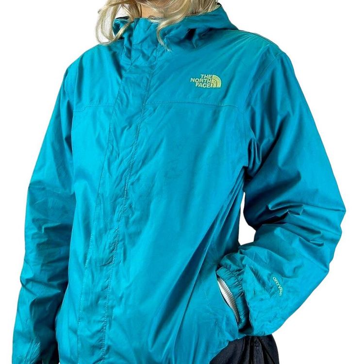 The North Face Blue Long Sleeved Full Zip Jacket Size Womens XS image 2