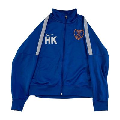 Nike Blue Long Sleeved Full Zip Track Jacket For Mens Size XS 1