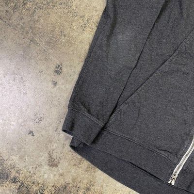 Nike Hoodie Y2K Swoosh Full-Zip Sweatshirt, Dark Grey, Mens Small 8