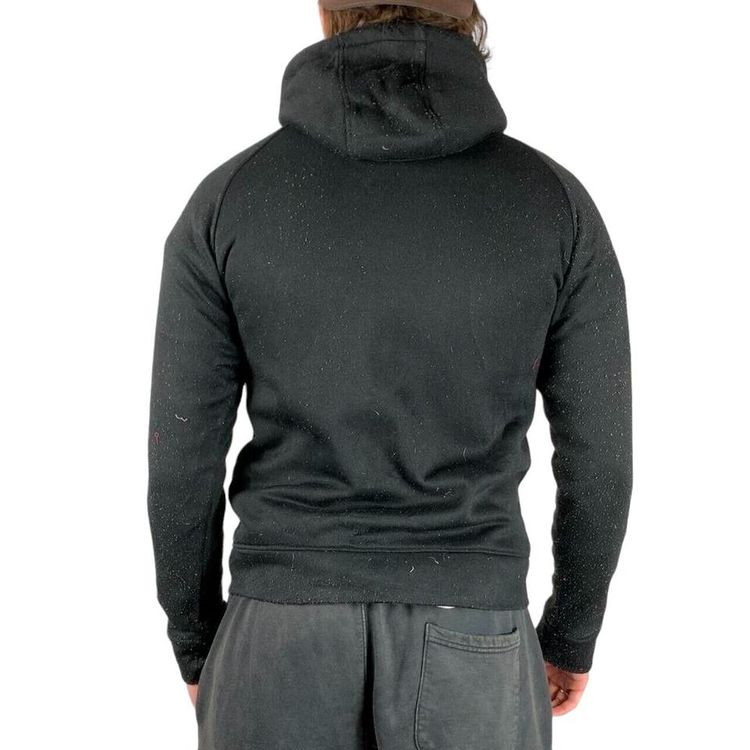 Nike Juventus Black Orange Striped Long Sleeved Full Zip Hoodie Size Mens M 3