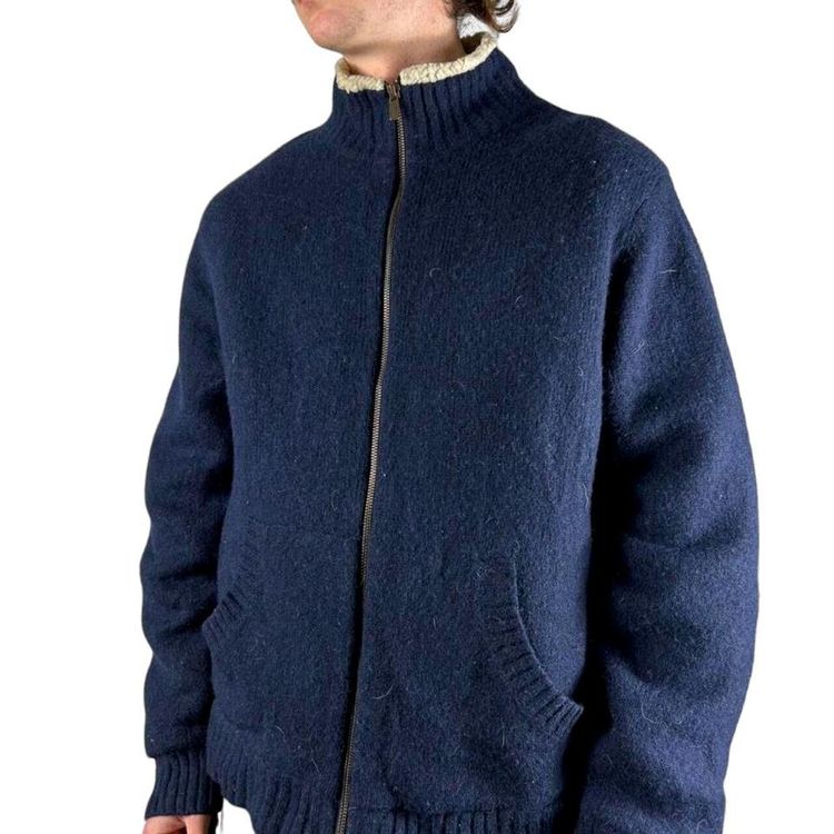 L.L.Bean Blue Full Sleeve Jacket Size Mens L image 2