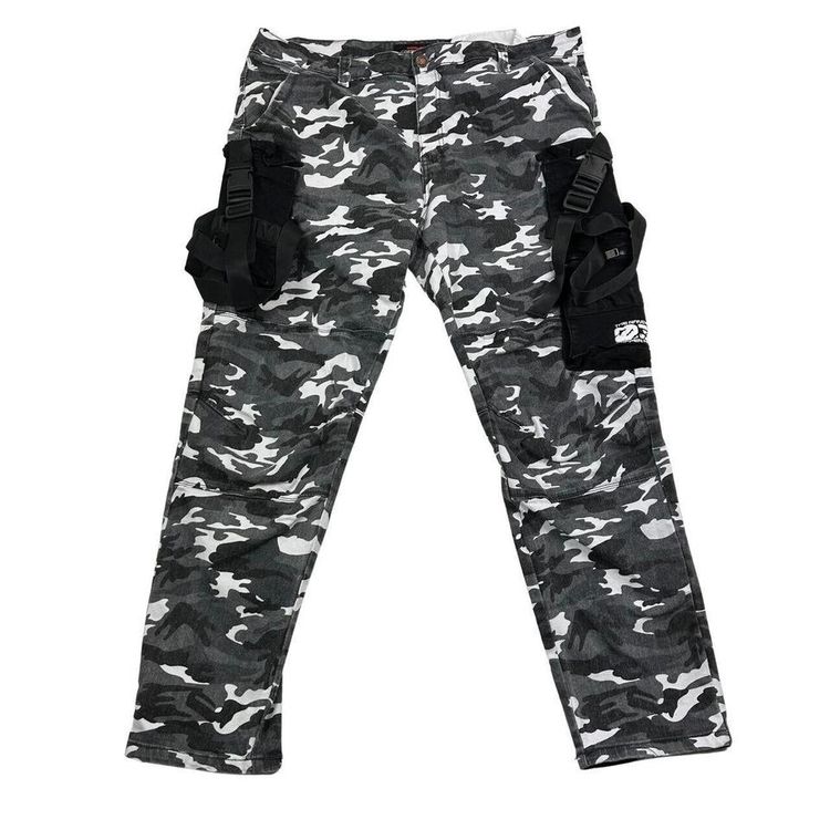 Camo White Black Trouser W40 L32