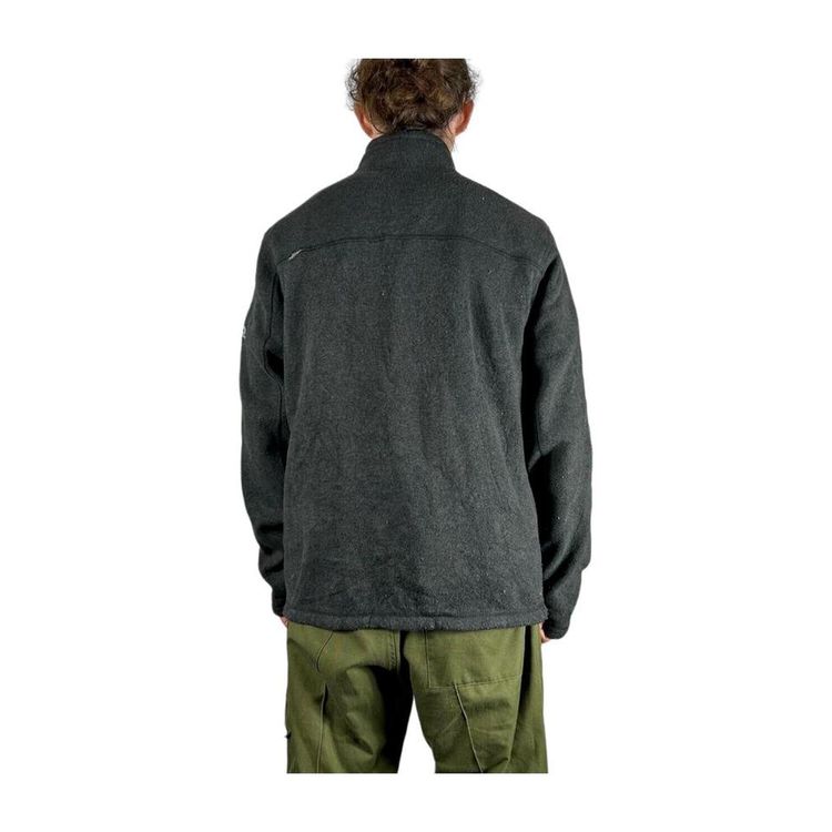 The North Face Grey Long Sleeved Full Zip Fleece Sweatshirt Size Mens L 3