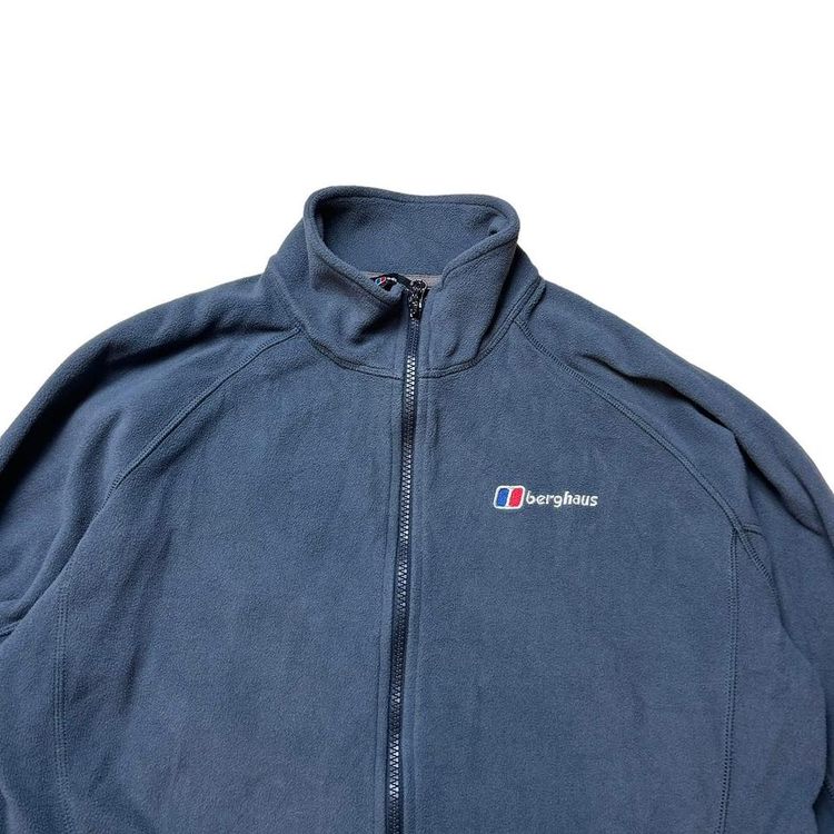 Grey Berghaus small logo full zip fleece jumper. image 2