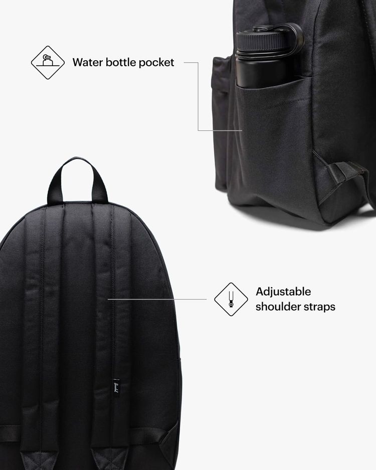 Immagine di Herschel Black Backpack 2