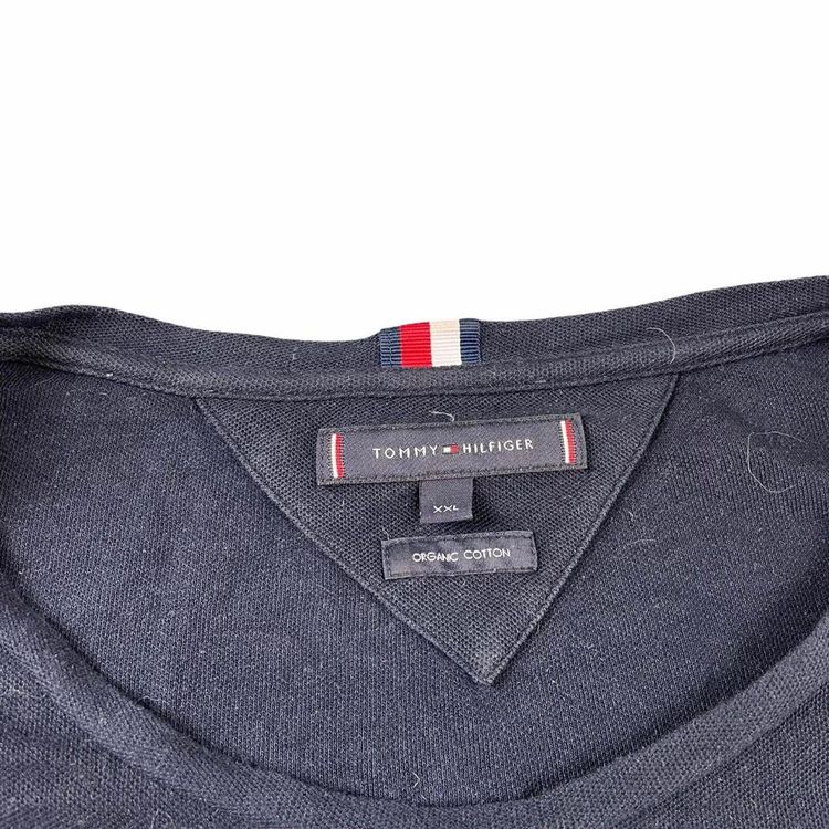 Tommy Hilfiger Blue Red T-shirt Polo Top Size Mens XXL image 4