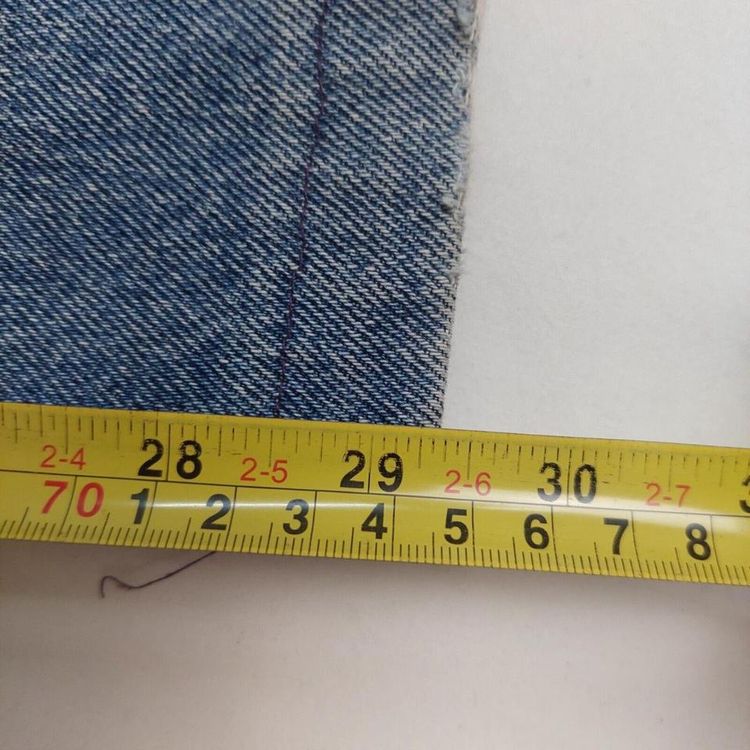 Wrangler Medium Wash Blue Denim Jeans For Mens 40W 29L image 7