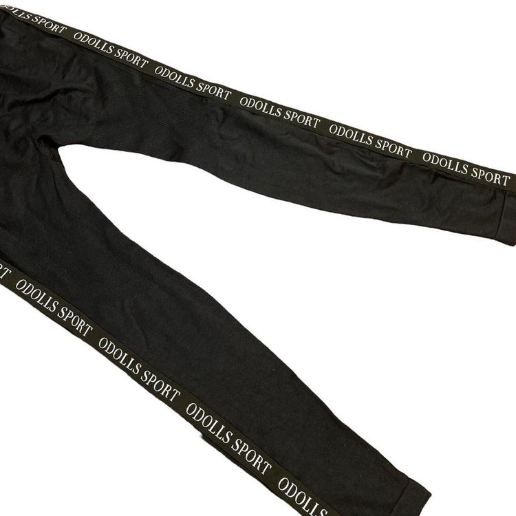 Odolls Sport Black Sports Leggings Size Womens Small S 2