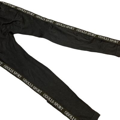 Odolls Sport Black Sports Leggings Size Womens Small S 2