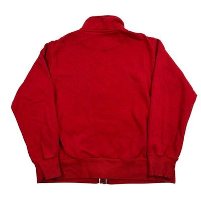 Nike Red Full Sleeved Full Zip Sweatshirt Size Mens XL 2