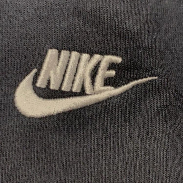 Nike Black Long Sleeved Pullover Hoodie For Mens Size S image 2