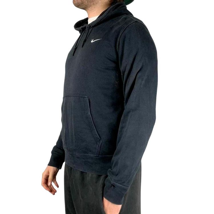 Nike Black Long Sleeved Pullover Hooodie Size Mens M image 1