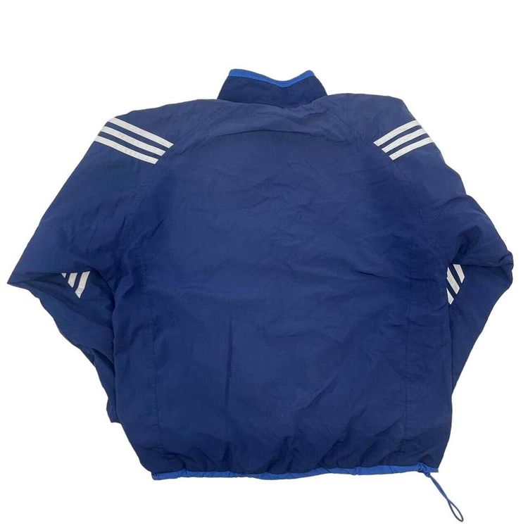 Adidas Blue Long Sleeved Full Zip Jacket Size Mens M image 3