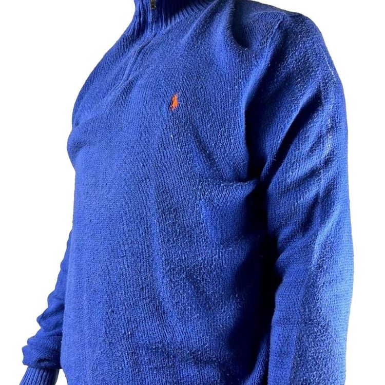 Polo Ralph Lauren Blue Long Sleeved Pullover Size Sweatshirt Mens XL image 2