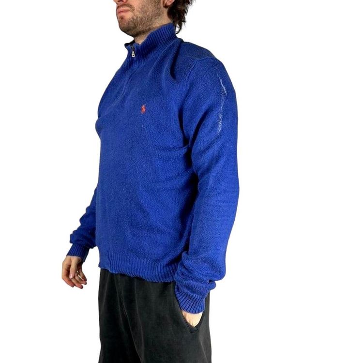Polo Ralph Lauren Blue Long Sleeved Pullover Size Sweatshirt Mens XL image 1