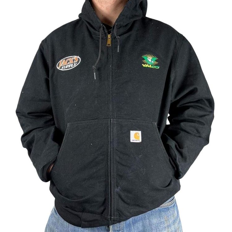 Carhartt Black Full Sleeve Active Jacket Size Mens L 2