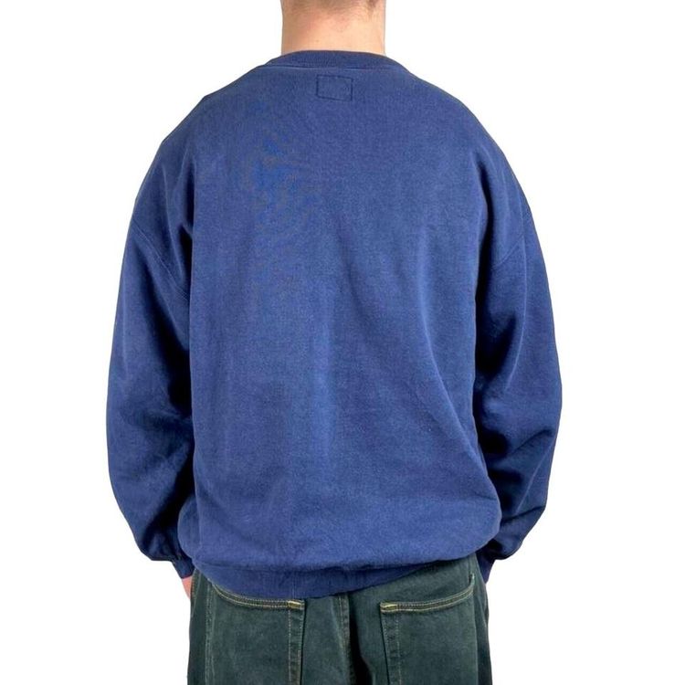 Nike Navy Blue Long Sleeved Sweatshirt Size Mens L 3