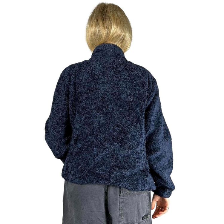 Disney Navy Blue Long Sleeved Fleece Jacket Size Womens XL 3