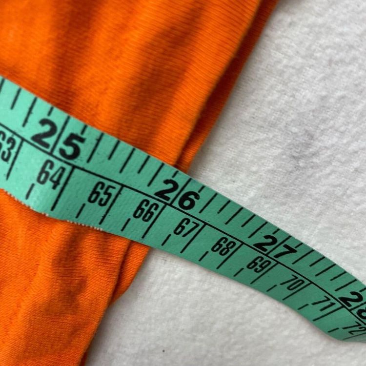 Polo Ralph Lauren Orange Short Sleeved Logo Printed T-shirt For Mens Size L image 4