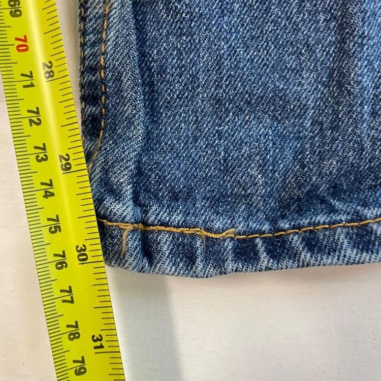 Levi`s Medium Wash Blue Denim Jeans For Mens Size 40W 30L 5