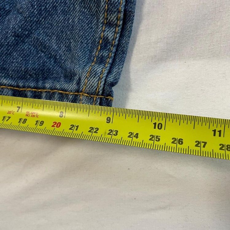 Levi`s Medium Wash Blue Denim Jeans For Mens Size 40W 30L 4