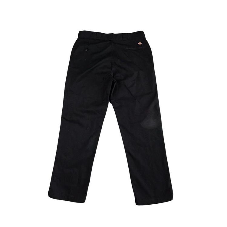 Dickies Black Workwear Trousers Size 40W 31L image 1