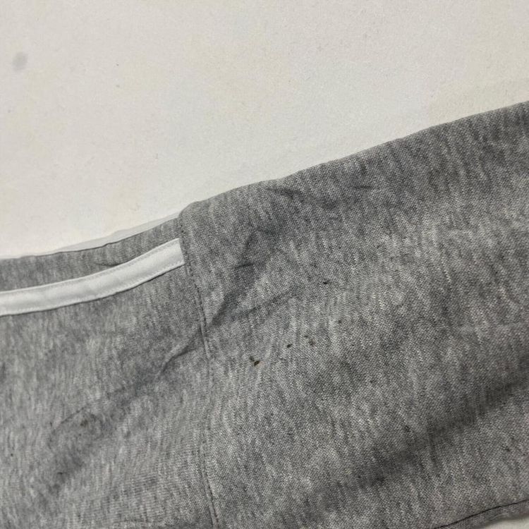 Adidas Grey Long Sleeved Pullover Hoodie For Mens M image 2