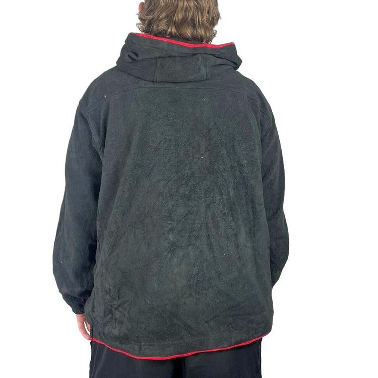 COLUMBIA Black Red Long Sleeved Pullover Hoodie Size Mens L 3