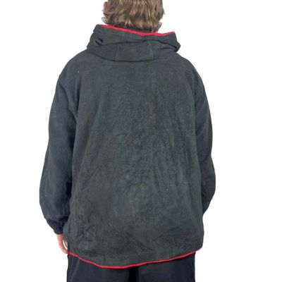 COLUMBIA Black Red Long Sleeved Pullover Hoodie Size Mens L 3
