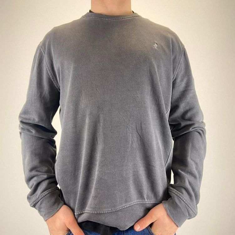 MARLBORO Grey Long Sleeved Pullover Sweatshirt Size Mens L 2