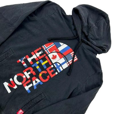 The North Face Blue Long Sleeved Pullover Hoodie Size Womens XL 2