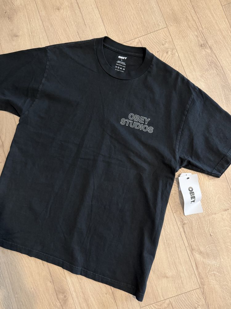 Obey Obey Studios Black T-Shirt product image