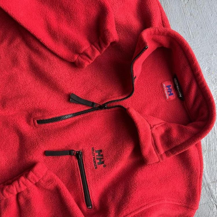 00s Helly Hansen Half Zip Sweatshirt Fleece image 3