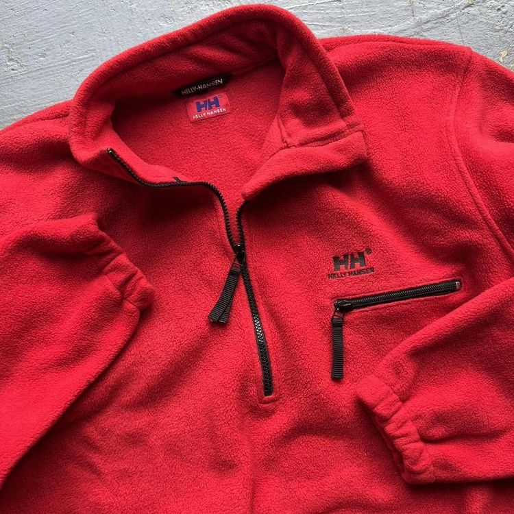 00s Helly Hansen Half Zip Sweatshirt Fleece image 4