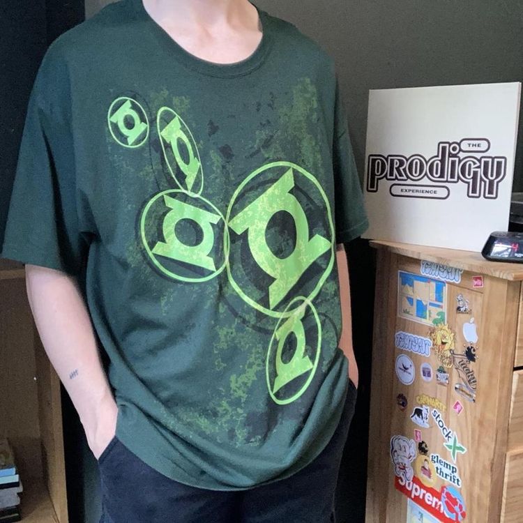 2000s Green Lantern Comic Promo Tee image 1