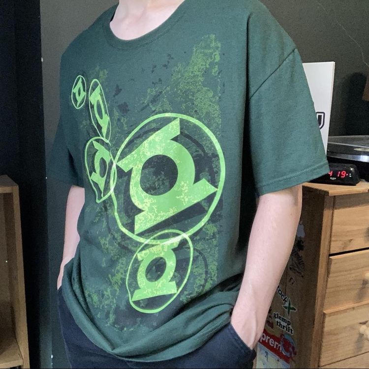 2000s Green Lantern Comic Promo Tee image 2