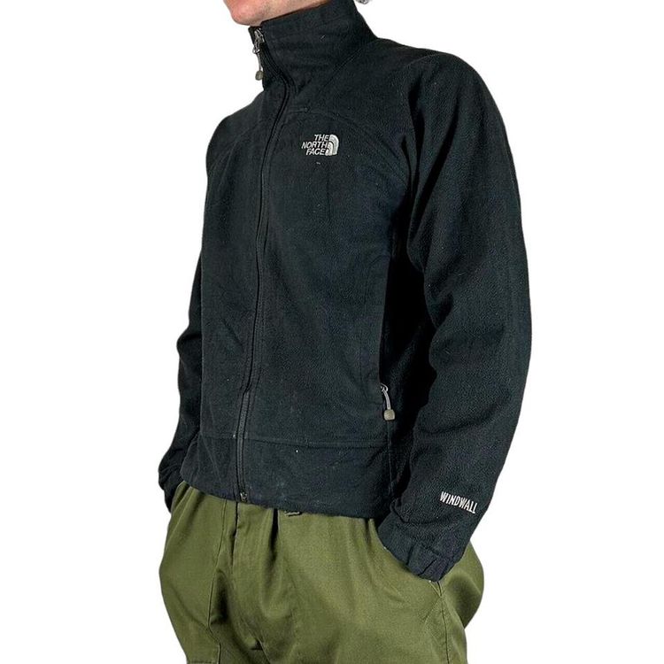 The North Face Black Long Sleeved Full Zip Jumper Size Mens M