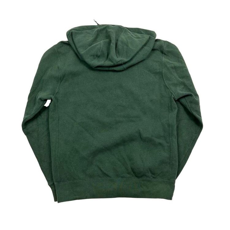 Nike Green Long Sleeved Hoodie Size Mens S image 2