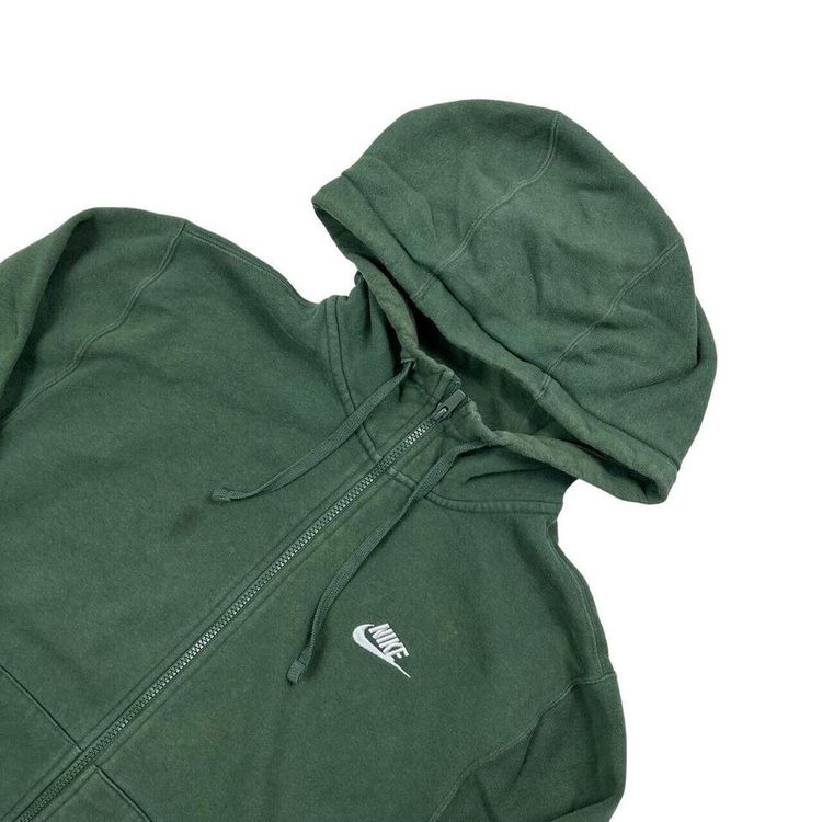 Nike Green Long Sleeved Hoodie Size Mens S image 4